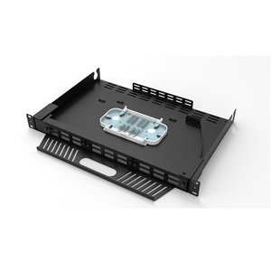 PP38L1 1U Swing Out Fiber Optic <strong>Patch</strong> <strong>Panel</strong> Fiber Capacity 24 Port 2 LGX Adapter Plate Cassette <strong>Modules</strong> <strong>with</strong> Cable Management - Product Image 6