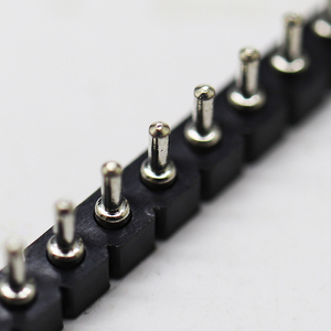 メスヘッダー02-40Pピッチ2.54mm PCBコネクタ丸型ピンボード1列ストレート加工メスヘッダー - Product Image 2