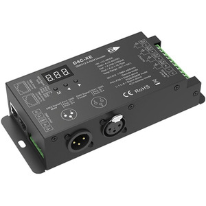 4Ch RGBW <strong>DMX</strong> 512 RDM Decoder D4C-XE <strong>PWM</strong> Frequency XLR3 and RJ45 Port <strong>DMX</strong> Digital <strong>Controller</strong> Control RGB,RGBW <strong>Led</strong> Strip Light
