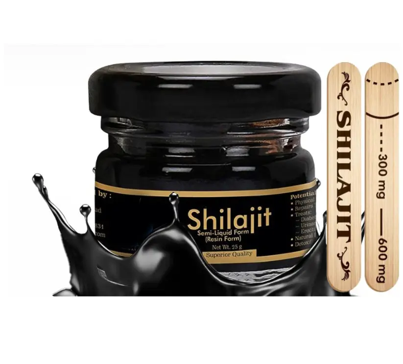 OEM Shilajit Resin Pure Himalaya Shilajit with 85+ Trace Minerals Complex For Energy & I Girl Une Support Shilajit