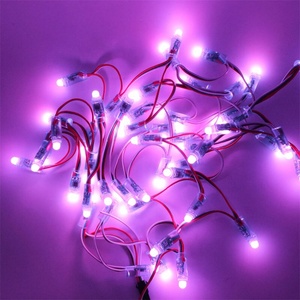 IP68 wasserdicht DC5V LED String Weihnachten adressierbar RGB Farbwechsel ws2811 Kugel LED Pixel Licht 12mm - Product Image 4