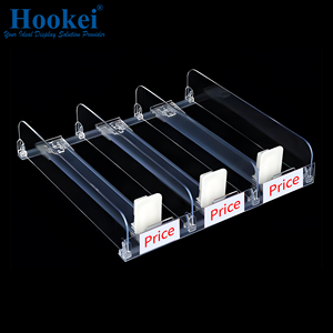 Hookei自動ドリンクプッシュスライドボトルプッシャーシステムスプリングロード缶入りドリンク棚 - Product Image 4