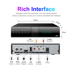 ISDB-T TVデジタルチューナーSTBサポート多言語無料放送MeeCast HD isdb-tReceiverセットトップボックスOEM/ODM工場