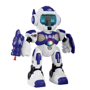 2024 Neuester RC-Schieß roboter intelligent mit Musik tanz pädagogische Roboter programmierung für Kinder - Product Image 1
