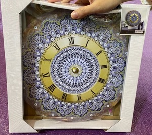 Mandala Hoa Tự Làm 5D Hình Dạng Đặc Biệt Thạch Kim Cương Sơn Kim Loại Đồng Hồ Một Bộ Dụng Cụ Nghệ Thuật Kim Cương Pha Lê Khoan - Product Image 5