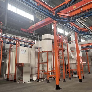 蓄積および放出できる全自動静電粉末コーティング生産ライン - Product Image 2