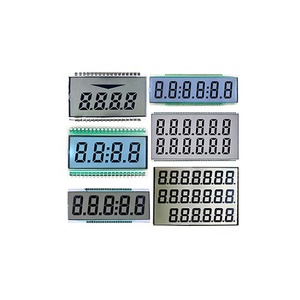 Personalizzato 7 segmenti 4 /5 /6 /12/20 /22 cifre TN STN FSTN VA display LCD dello schermo auto a cristalli liquidi per distributore di Carburante display lcd modulo - Product Image 1