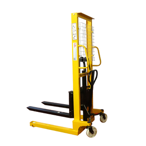 仓库工厂手动堆垛机手动液压叉托盘提升机起重处理机 - Product Image 4