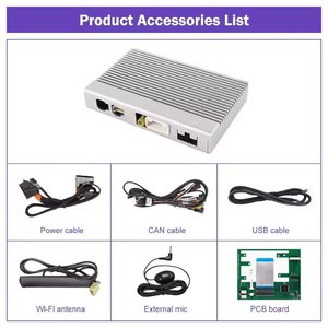 Carplay安卓汽车原始设备制造商接口盒安卓汽车解码器福特边缘Sync2系统汽车收音机