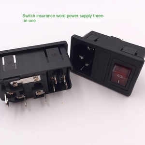 AC <strong>Power</strong> OutletPower <strong>Socket</strong> Mount Plug Panel Inlet <strong>Sockets</strong> with Boat Rocker Switch min Standard Grounding