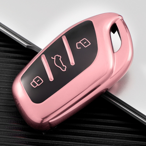 Soft TPU Car Remote <strong>Key</strong> Case Cover Holder Shell for <strong>MG</strong> <strong>ZS</strong> EV MG6 EZS HS EHS 2019 2020 Roewe RX5 I6 I5 RX3 RX8 ERX5 Accessories - Product Image 5