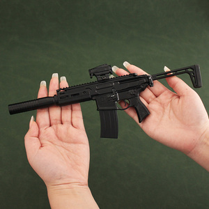 ミニチュア1:3 SIG MCXモデルリアルなおもちゃの銃ミニガン金属装飾アセンブリガンモデル合金玩具装飾品取り出しシェル - Product Image 5