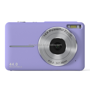 44MP 1080 P16xデジタルズームコンパクト2.4インチスマイルキャプチャ顔検出カメラコンパクトデジタルカメラプロフェッショナル - Product Image 1