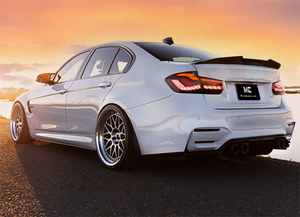 สําหรับ BMW PSM สไตล์ Ducktail สปอยเลอร์ปลอมคาร์บอนไฟเบอร์สปอยเลอร์ด้านหลังสําหรับ BMW E82 PSM สไตล์สปอยเลอร์ - Product Image 3
