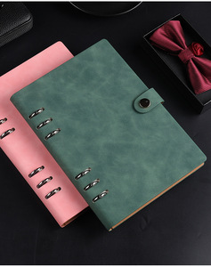 Cuaderno de lino con impresión personalizada, cuaderno de notas con logotipo personalizado, A6 - Product Image 6