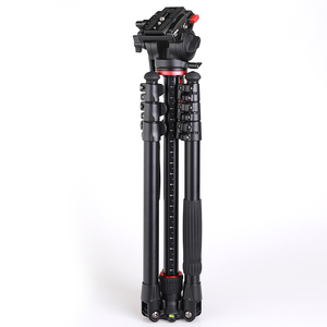 Bán Buôn Chất Lượng Cao Nhỏ Gọn Nhôm <span class=keywords><strong>Tripod</strong></span> Với Video Head Pan Nghiêng Máy Ảnh <span class=keywords><strong>Tripod</strong></span> Stabilizer - Product Image 2