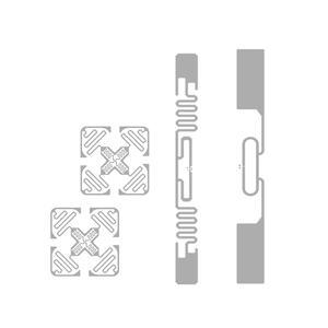 860-960MHz RFID EPCGen2UHFタグステッカーロジスティクス用長距離インレイ6x4ラベル - Product Image 1