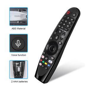 Ir Magic REMOTE อเนกประสงค์สำหรับ LG สมาร์ททีวีทดแทนรีโมทคอนโทรล MR20GA MR19GA MR18GA เหมาะสำหรับ LG 2018-2020สมาร์ททีวี