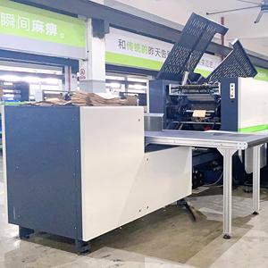 完全自動ボトムシールソフトループハンドルショッピングとゴミ袋製造機便利なハンドキャリーデザイン - Product Image 6