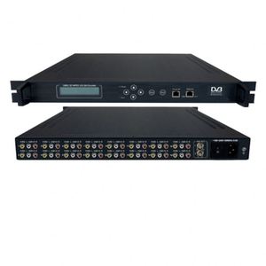 16チャンネルMpeg2 H.264 Iptv Av Cvbs to Ip Asi Sdエンコーダーケーブルシステムフロントエンド機器用マルチチャネルエンコーダー - Product Image 1