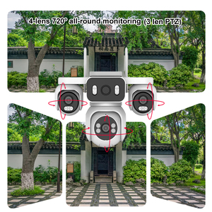 720フルビューマルチカメラ4K 8MP屋外WIFI防犯カメラAiモーション検出付き - Product Image 3