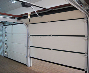 Modern Design Steel Garage Door with New Rolling <strong>Code</strong> Thermal Insulation Remote Control for Villas Finished Surface - Product Image 4