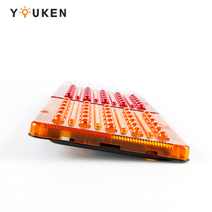 ไฟท้าย LED 24V สีเหลืองสีขาวไฟท้ายอเนกประสงค์สำหรับรถบรรทุกและรถพ่วงสภาพใหม่หยุด QL5073เลี้ยวฟังก์ชั่นเบรก - Product Image 2