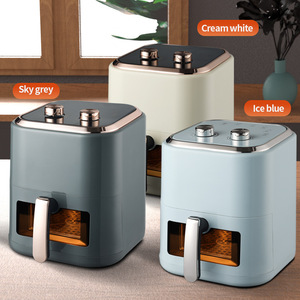 Edelstahl 5,5 l 6l 8l 10l Verbraucher berichte Bestes heißes Mini-Rack ohne Öl wie Luft fritte use ohne Öl