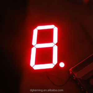 Uso interno 12 pollici 7 segmenti display a led rosso per la grande orologio in tempo o punteggio bordo