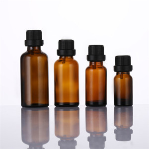 Proveedor OME botella de vidrio ámbar vacía personalizada para aceite esencial 5ml 10ml 15ml 20ml 30ml 50ml 100ml - Product Image 5