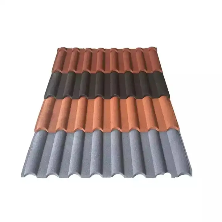 NANXIANG – tuile de toit en acier ondulé, revêtement en pierre colorée de nouvelle-zélande, carreaux de toiture en acier en aluminium ondulé
