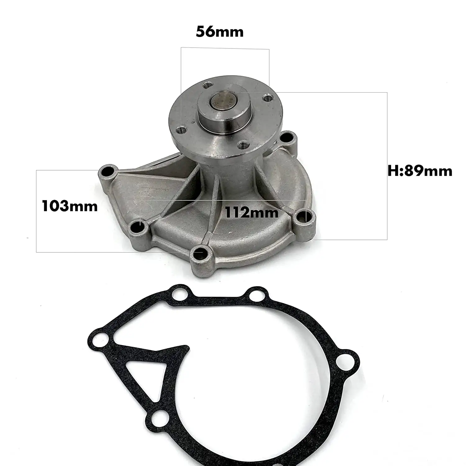 Hoge Kwaliteit Aftermarket Waterpomp GWIS-01A 6213-611-001-00 Met Pakking Voor Motor Isuzu 3ae1