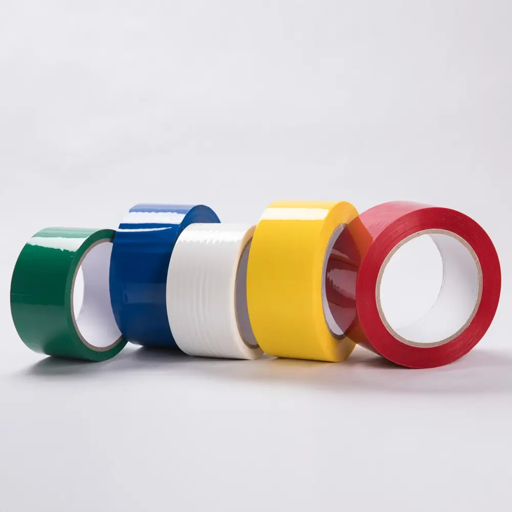 Печатный дизайн, печать, разноцветная самоклеящаяся упаковочная лента из БОПП, большой рулон