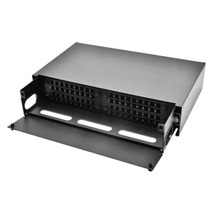 Panel de conexión de fibra óptica ODF de 72 puertos, Puerto SC 2U Montado en Rack, marco de distribución óptica a prueba de polvo - Product Image 1