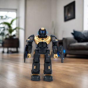 Популярный JJRC R20 инфракрасный датчик 2,4 г беспроводной пульт дистанционного управления Программирование робота игрушки модель мальчика со звуком и светом Игрушки Роботы - Product Image 1