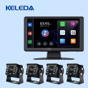 Pantalla IPS de 10,1 pulgadas, entrada de vídeo AHD HD, alarma inteligente, Monitor de grabadora DVR para camión, autobús, coche con conexión USB, 1 año de garantía - Product Image 6