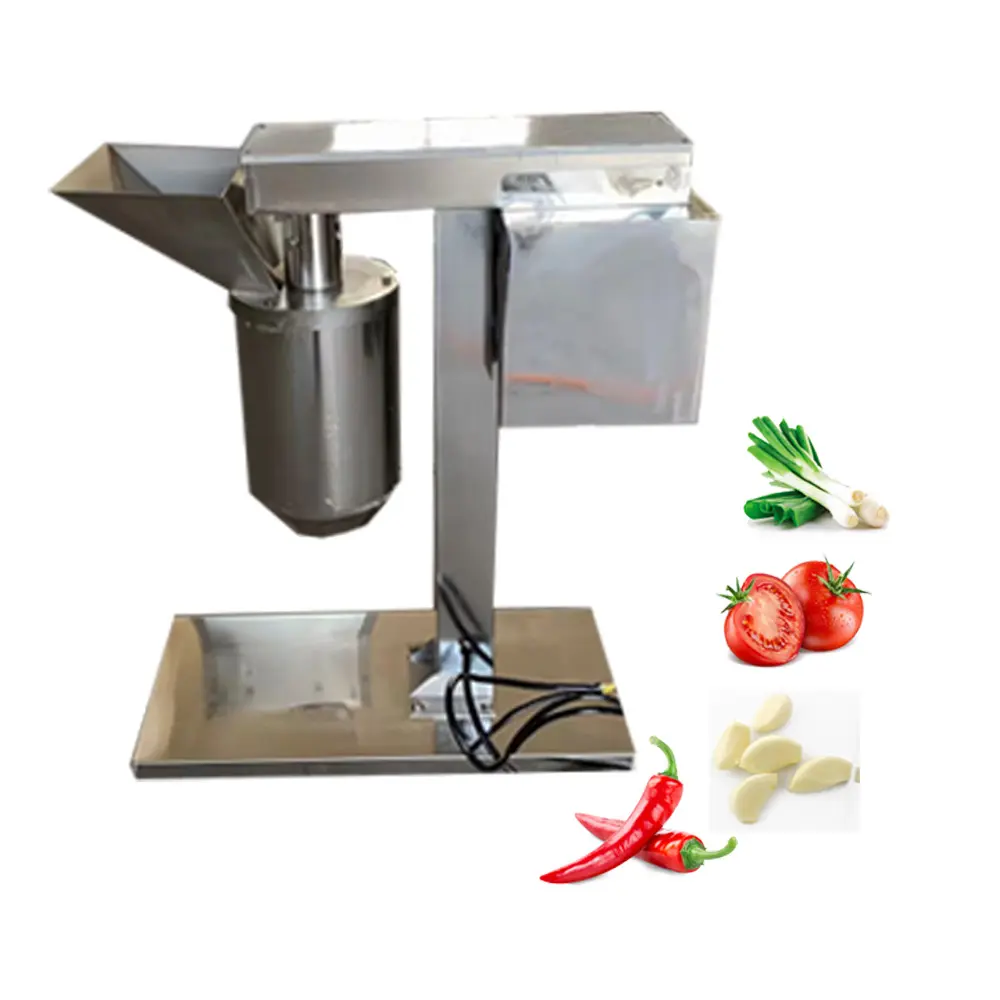 Profesyonel tatlı patates püresi yapma sarımsak sebze doğrayıcı değirmeni makinesi