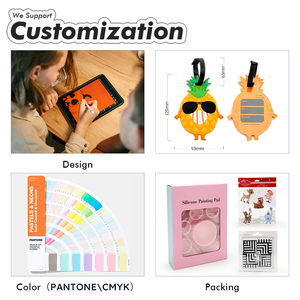 Bán Buôn 3D Máy Bay Hành Lý Tag Với Tên Chủ Thẻ Kinh Doanh Vui Số Lượng Lớn Thẻ Cao Su Cho Vận Chuyển Kinh Doanh Khuyến Mại Quà Tặng - Product Image 3