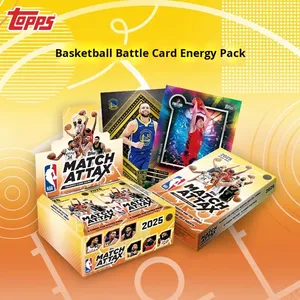 2025 Topps NBA Match Attax Basketball Battle Card Energy Pack Star Card Blind Box Realizzato in Plastica Resistente - Product Image 3
