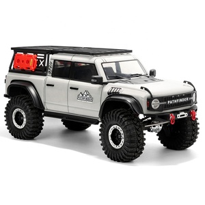 รถปิคอัพ EX86150 <span class=keywords><strong>RC</strong></span> ออฟโร้ด4WD 1:10สำหรับนักสำรวจเส้นทางรถปิกอัพไฟฟ้ารีโมทคอนโทรลตีนตะขาบล้อพอร์ทัล Diff ล็อคสองความเร็ว - Product Image 1