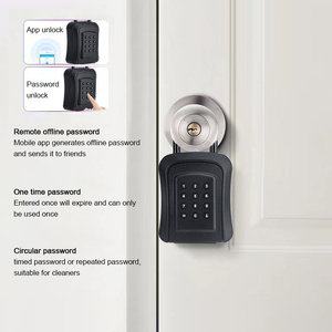 Waterproof IP65 Wall <strong>Mounted</strong> Ttlock App Storage <strong>Hide</strong> Security Safe Digital Code Smart Key Lock Box ABS - Product Image 5