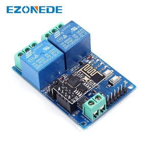 DC 5V/12V ESP8266 ESP-01 2 Channel WiFi Relay Module 2-Channel Relay Module For IoT Smart Home Phone APP Controller - Product Image 3