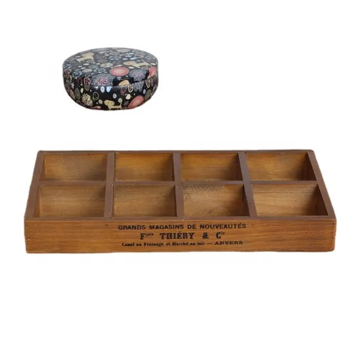 Vintage Jewelry Case Wooden Storage Box Wooden Organizer Wood Boxes Antique Retro Jewellery Candy Storage Container Cases