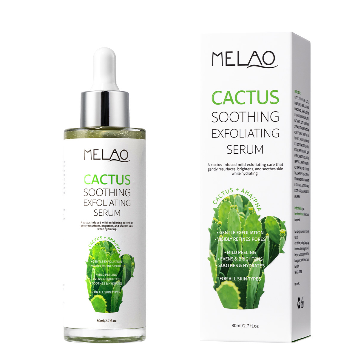 Sérum Exfoliant Apaisant au Cactus