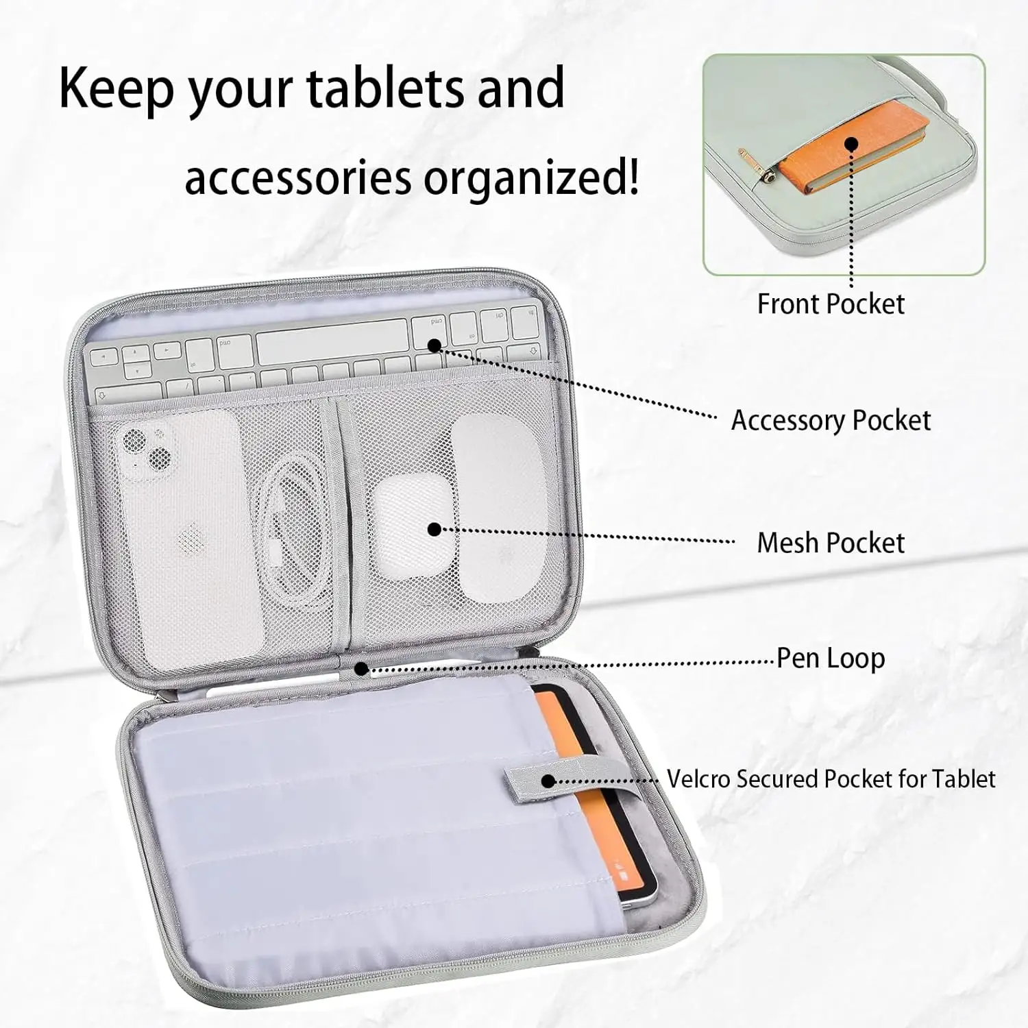 Waterbestendige Tas Draagtas Voor Ipad Pro Tablet Mouw Tas