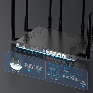 Voornamelijk Aanbevolen Model <span class=keywords><strong>Wifi</strong></span> 6 En 5G Wi-Fi Router Met Simkaart En Externe Antenne Firewall Voip Functies Voor Thuisgebruik - Product Image 3