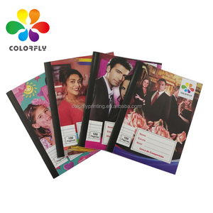Wholesale Stock Newspaper Ruled Line Notebooks , B5 Size 100pages Single Line Exercise Book - Product Image 5