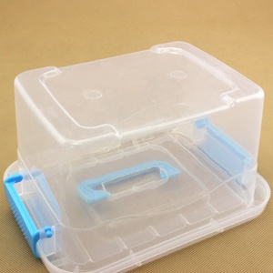 さまざまなデザインPPプラスチック収納ボックス透明多目的雑貨収納ボックスクリア収納ボックスビン - Product Image 5