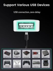 用于PS5控制器的键盘鼠标转换器USB适配器Besavior U5连接器适配器即插即用 - Product Image 6