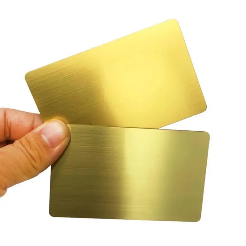 Tarjetas NFC de metal de alta calidad personalizadas, tarjeta de visita con código QR NFC, tarjeta de visita de metal de oro NFC